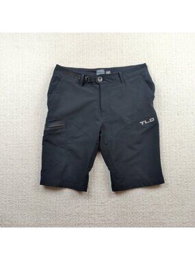 Troy Lee Designs Circuit Shorts Mens Sz M Black Mountain Bike MTB Trail Cycling